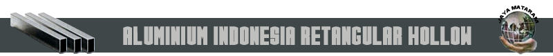 aluminium profil rectangular hollow